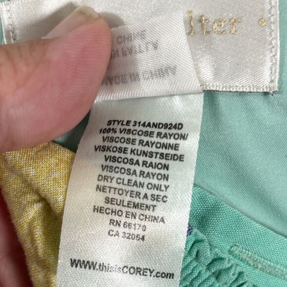 Anthropologie Sketchbook Midi Dress Corey Lynn Calter Women’s Size XS - Picture 15 of 16